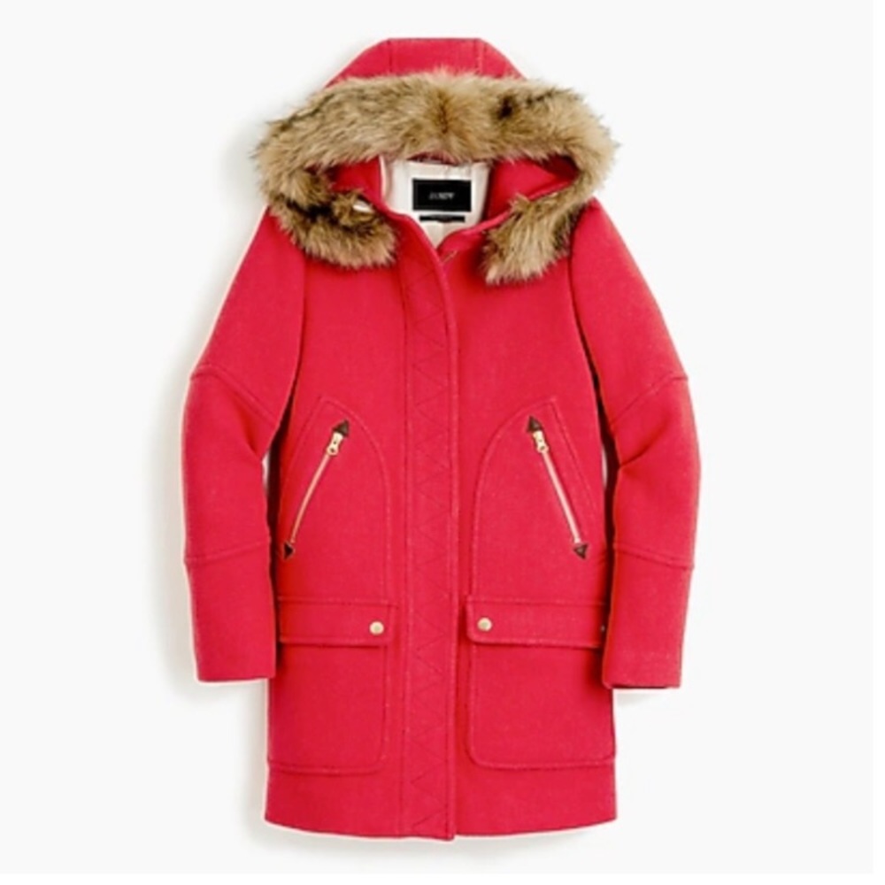 J. Crew Chateau Parka, Size 0